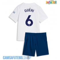 Camisa de time de futebol Manchester City Marc Guehi #6 Replicas 3º Equipamento Infantil 2026-27 Manga Curta (+ Calças curtas)